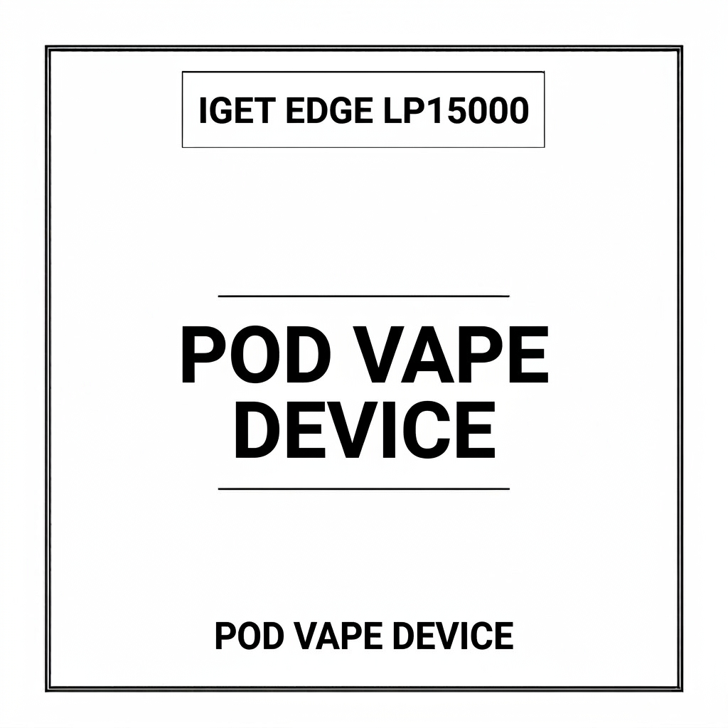 IGET Edge LP15000 Pod Vape Device $13.95