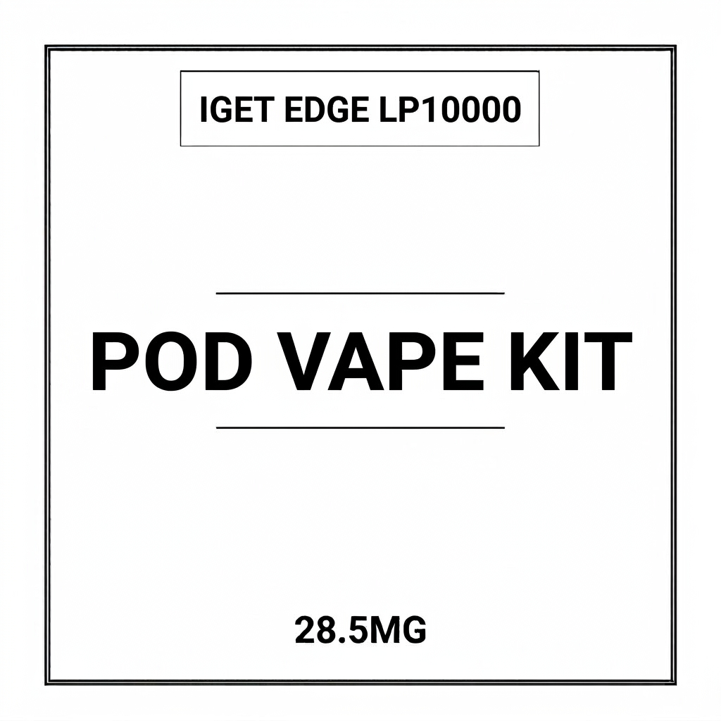 IGET Edge Pre-filled Vape Kit $27.95