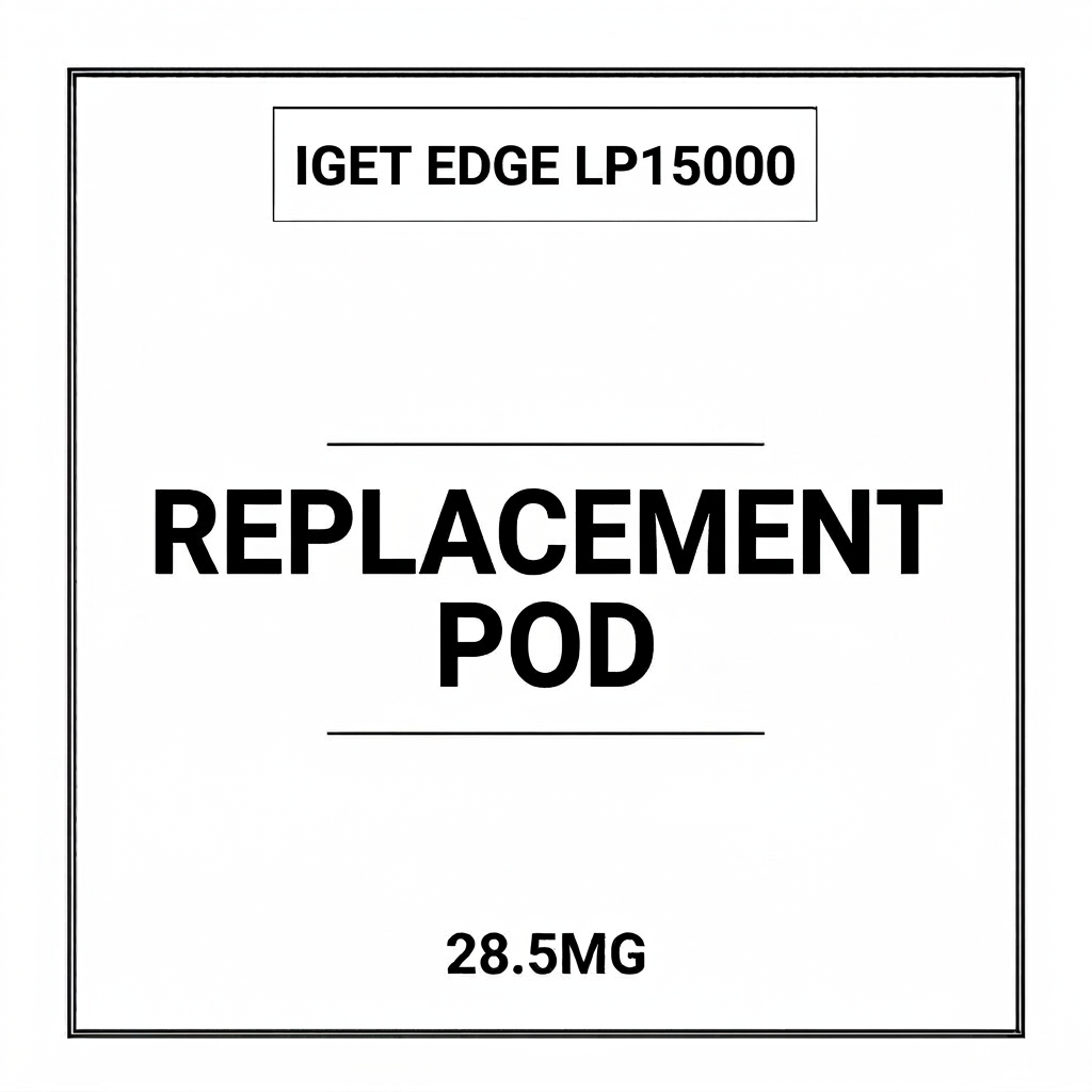 IGET Edge LP15000 Replacement Pod $20.95