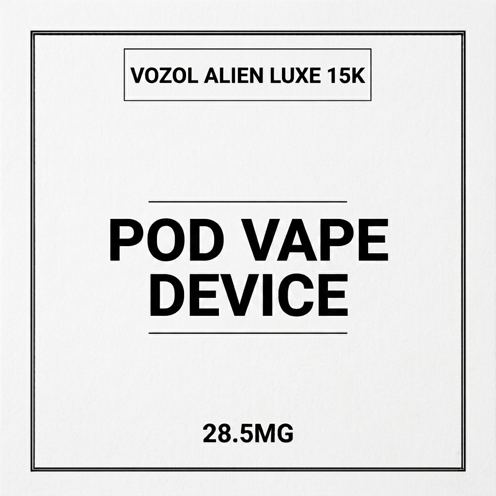 Vozol Alien Luxe 15K Pod Vape Device