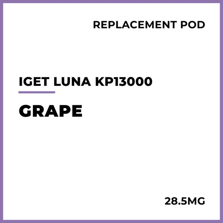 IGET LUNA KP13000 Pre-filled Pod Vape Kit - 28.5mg/ml - Image 14