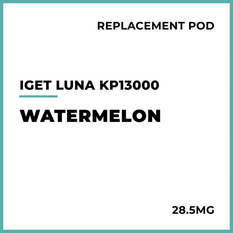 IGET LUNA KP13000 Pre-filled Pod Vape Kit - 28.5mg/ml - Image 2